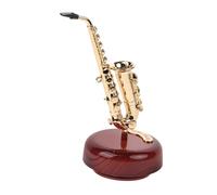 JEWEDECO Caja de Música Vintage de Cuerda Diseño Retro y Material Abs, Decorativa y Multifuncional para Obsequio de Cumpleaños o Decoración de Escritorio