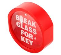 JEWEDECO Caja de Seguridad Llave para Puertas de Emergencia, Armario Metálico para Llaves Portallaves, Montaje Mural Compacto, Adecuado para Control de Acceso y Almacenamiento Seguro