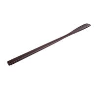 JEWEDECO Calzador de Madera Compacto y Portátil Color Rojo Cuerda Colgante para Facilitar Calzar Zapatos Cómodamente