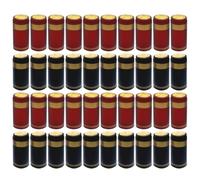 JEWEDECO Cápsulas Termorretráctiles Diseño de Boca Recta de Pvc 200 para Fácil Extracción Pestaña para Botellas de Vino Tinto Ideales para Uso en Casa y Bodegas Uso en Casa y Bodegas