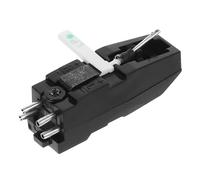 JEWEDECO Cartucho Para Tocadiscos De Vinilo, Aguja De Reemplazo Doble Para Tocadiscos, Compatible Varios Modelos, Sonido Claro y Realista, Accesorio Para Dj y Música Electrónica