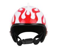 JEWEDECO Casco de Protección para Mascotas Estilo Pollo en PP Ligero Efecto Amortiguador y Ajuste Ajustable para Suministros de Mascotas y Salidas Color Aleatorio