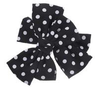 JEWEDECO Clips para Zapatos de Novia Lazo Negro de Lunares Accesorios Decorativos Vintage para Mujer Adornos Reutilizables para Tacones Sandalias y Botas Ideales para Bodas y Eventos