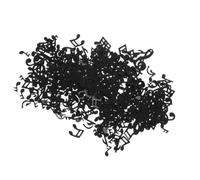 JEWEDECO Confeti Forma de Nota Musical Negra de 75 G para Carnavales y Shower, Decoración Creativa de Plástico para Ambiente Romántico y Uso Repetido Varios estilos