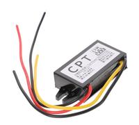 JEWEDECO Convertidor Buck DC-DC Regulador de Fuente de Alimentación Estable 7v-12v a 5v 3a Carcasa de Aleación de Aluminio y Soporte de Instalación para Coche