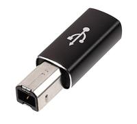 JEWEDECO Convertidor Tipo c a Usb Adaptador Impresora Audio Piano Eléctrico Portátil