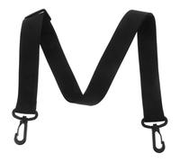 JEWEDECO Correa Ajustable para Tubo Porta Póster de Nylon Negro Diseño Retráctil y Protección para Uso en Creación Artística Interior y Exterior