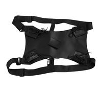 JEWEDECO Correa de Cuero para Mochila Espada Medieval Bandolera Doble para Cosplay Soporte Trasero Ajustable para 2 Espadas Accesorio Unisex para Disfraces y Espectáculos