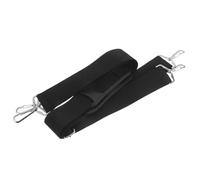 JEWEDECO Correa de Hombro Acolchada para Estuche de Cello y Violín, Diseño Doble Metal Resistente, Material de Lona y Plástico Negro, Adecuado para Estudiantes y Adultos