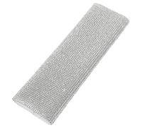 JEWEDECO Cubierta del Mango del micrófono de Mano inalámbrico con patrón de Diamantes de imitación, Accesorio Decorativo para Performers y Singers, Compatible con Varios escenarios, fácil