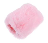 JEWEDECO Cubierta Peluda para Micrófono Mk4 y Mk8, Accesorio Antiventana para Grabación Profesional, Protección para Micrófono en Exteriores, Compatible con Condensador, Color Rosa