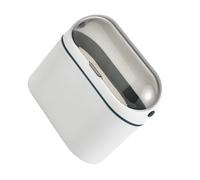 JEWEDECO Cubo de Basura Colgante Pequeño para Cocina y Baño Papelera de Plástico con Tapa Abatible y Ganchos Adhesivos Contenedor Doméstico de Residuos Orgánicos Color Azul Oscuro