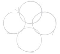 JEWEDECO Cuerdas de Nylon Transparentes para Ukelele, Paquete de 1 Bolsa Diámetro 0.56-0.81mm, Tono Claro y Limpio para Instrumentos Musicales