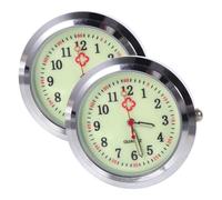 JEWEDECO Dial de Llavero de Reloj de Bolsillo de Cuarzo, Diseño Conciso, Fácil de Ver E Adecuado para Bricolaje Manual, Accesorios Creativos para Enfermeras en Uso Diario