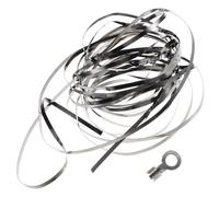 JEWEDECO Elementos Calefactores para Selladora al Vacío Protección contra Golpes y Antifugas, Tiras Térmicas de Repuesto Compatibles Sellado de Bolsas y Films Plásticos