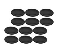 JEWEDECO Funda para Estetoscopio de Silicona Negra, Protector de Cabeza Que Reduce Molestias al Paciente y Prolonga la Vida Útil, Paquete de 12 Piezas para Profesionales Médicos