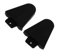 JEWEDECO Funda Protectora de Goma Cubierta para Calas de Pedal Autoblocantes y Protege contra Barro para Calas de Bicicleta de Carretera Compatible con Tacos de Bicicleta de Carretera