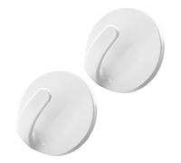 JEWEDECO Ganchos Magnéticos para Nevera de Cocina 2piezas Material Abs y Imán Fuerte para Colgar Toallas y Utensilios Hogar