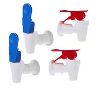 JEWEDECO Grifo Enfriador Azul y Rojo Dispensador de Agua de Repuesto para Material Pp Flujo de Agua Suave Compatibilidad para Uso en Casa y Áreas Públicas