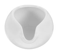 JEWEDECO Jarra de Leche Pequeña de Cerámica de Color Claro Boquilla Redonda, Dispensador Multifuncional para Café, Salsa y Crema, Adecuado para Uso Doméstico y Restauración