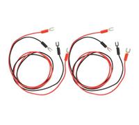 JEWEDECO Juego de 4 Cables de Conexión de Cobre Aislamiento Pvc para Tocadiscos, Fácil de Conectar y Conveniente para Almacenar