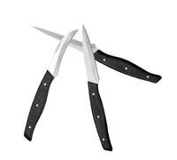 JEWEDECO Juego de Cuchillos para Tallar Frutas de Cocina 3 Piezas, Acero Inoxidable Mango Ergonómico, Herramienta para Tallado y Decoración de Alimentos, Utensilios para Hogar y Comedor