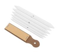 JEWEDECO Juego de Herramientas de Dibujo para Artistas Papel de Lija y Difuminos de Papel Xuan, 7 Piezas para Sombreado y Suavizado en Manualidades DIY