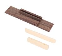 JEWEDECO Juego de Puente y Cejuela para Ukelele de Plástico, Accesorios de Reemplazo para Mejorar la Comodidad y Fijar Cuerdas Toque del Ukelele