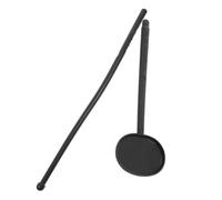 JEWEDECO Juego de Puntero Manual y Placa Oclusora para Prueba Visual, Kit de 2 Piezas en Plástico Pp Negro, Herramienta Ergonómica Antideslizante para Uso en Optometría y Diagnóstico