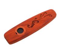 JEWEDECO Kazoo Instrumento de Boca de Madera para Uso Profesional y Recreativo Diseño Simple y Funcionalidad para Música en Grupo