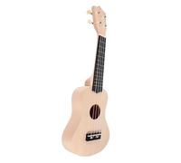 JEWEDECO Kit De Ukelele Diy Para Pintar Mano De Madera Para Autoconstrucción Para Principiantes y Músicos