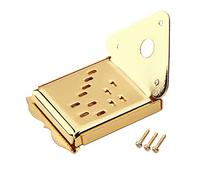 JEWEDECO Larga De Metal Para Mandolinas Con Tapa Removible Mejora El Sonido y Estilo Para Músicos y Aficionados