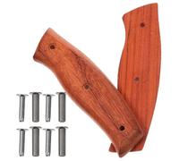 JEWEDECO Mango Antideslizante de Madera y Hierro para Cortadora de Verduras Agarre Cómodo y Resistente, Adecuado para Uso en Cocina Casera y Profesional