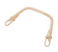 JEWEDECO Mango de Olla de Bambú Resistente para Tetera Silbato, Diseño Vintage Beige, Accesorio Versátil Adecuado para Oficinas y Casas de Té