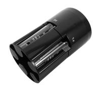 JEWEDECO Máquina Automática Clasificadora de Monedas Negro Procesamiento Continuo por Lotes y Expulsión Automática Clara para Mostradores de Caja y Escritorios Financieros