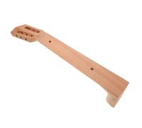 JEWEDECO Mástil de Guitarra Clásico 38 Pulgadas de Madera Diapasón Festoneado para Reparación y Fabricación de Guitarras Acústicas Clavijero Incluido Uso Profesional