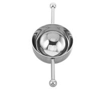JEWEDECO Medidor y Resistente Doble Capacidad de Alcohol de Acero Inoxidable Fácil de Limpiar para Cocteles para Uso en Bar en Casa y Mezcla de Whiskey