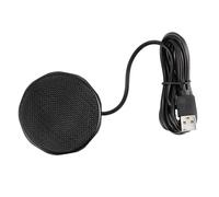 JEWEDECO Micrófono USB y Diseño en Metal y Plástico Omnidireccional para Conferencias Puerto USB 2.0 Captación de 360 Grados para Reuniones