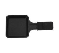 JEWEDECO Mini Sartén Cuadrada para Parrilla de Raclette Revestimiento Antiadherente, Acero al Carbono, Calentamiento Rápido para Cenas Familiares y Asados Precisos