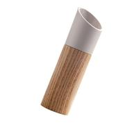 JEWEDECO Molinillo de Pimienta Manual Fácil de Limpiar y Ecológico de Madera Núcleo Cerámico, Capacidad 22ml para Cocina
