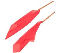 JEWEDECO Palos de Madera para Percusión de Mano 24x1,5x1,6 Cm, Palos Musicales Duraderos con Punta de Madera para Banda Escolar y Disfraces, Accesorios Versátiles para Práctica