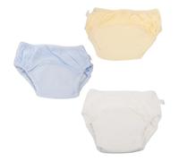 JEWEDECO Pantalones de Entrenamiento para Niñas de Algodón 3piezas Diseño a Prueba de Fugas y Que Permiten Movimiento, Ideales para Uso Nocturno y Dejar el Pañal