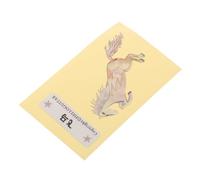 JEWEDECO Pegatina Del Clavijero Autoadhesiva Diseño De Caballo Calcomanía Para Clavijero De Guitarra Para Personalizar El Diapasón De Guitarra Eléctrica o Acústica