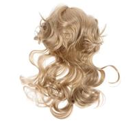 JEWEDECO Peluca Sintética De Cabello Rizado De Alta Temperatura Para Cosplay y Fiestas Peluca Larga De Estilo Japonés Para Halloween y Escenarios De Actuación Color Miel