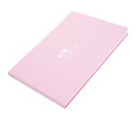 JEWEDECO Planificador Diario Portátil en Color Rosa 100 Hojas de Papel y Cubierta de Cuero Pu para Oficina y Escuela, Cuaderno Pequeño para Gestión Hábitos