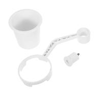 JEWEDECO Portavasos de Algodón para Unidad Accesorio Antideslizante Pequeño Taza Redonda Repuesto Práctico para Clínica y Consultorio Odontológico