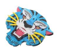 JEWEDECO Prendedor de Tigre de Acrílico para Mujeres y Niñas, Pin de Solapa Decorativo Que No Daña la Ropa, Accesorio Único para Trajes y Vestidos