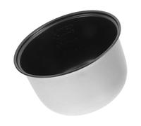 JEWEDECO Recipiente de Repuesto de 2l para Olla Arrocera de Aleación de Aluminio Distribución Uniforme del Calor para Cocinas Domésticas y Uso Versátil