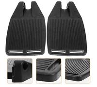 JEWEDECO Reposapiés para Silla de Ruedas ABS Reforzado Par de Pedal Elevador Plástico para Personas Mayores Accesorio Estable y Ligero para Movilidad y Apoyo Seguro en Salud y Hogar