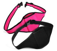 JEWEDECO Riñonera para Micrófono Inalámbrico de Neopreno Soporte Seguro y Diseño de Bolsillo para Transmisor, Adecuado para Teatro y Correr